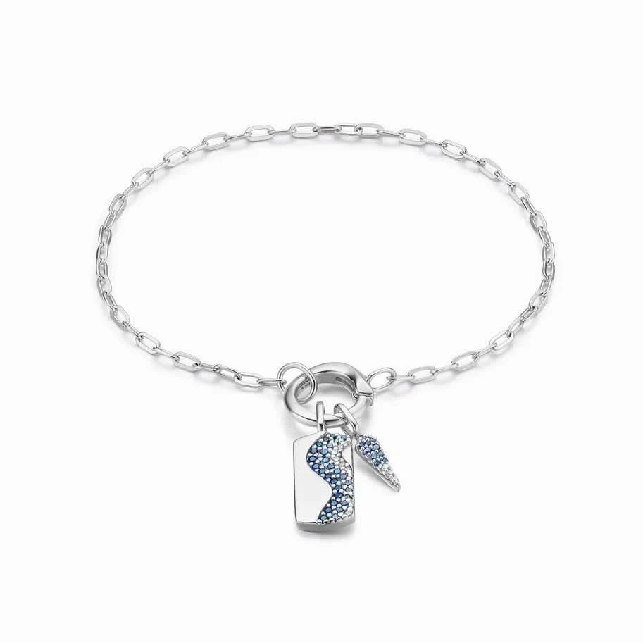 Ania Haie Silver Ombr Blue Charm NC048-29H