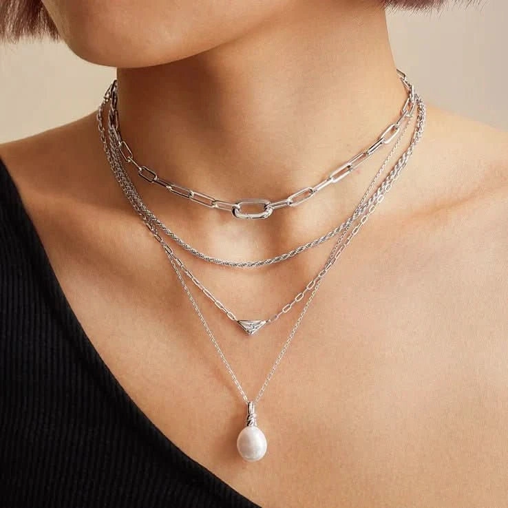 Ania Haie Silver Rope Twist Chain Necklace N058-04H
