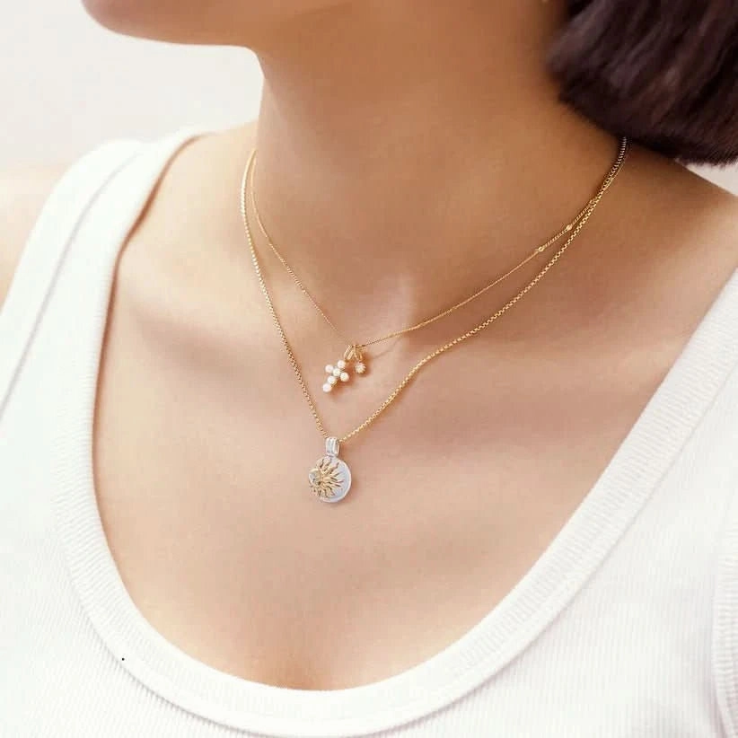 Ania Haie Two Tone Bright Sun Charm NC060-14T