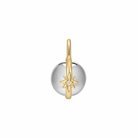 Ania Haie Two Tone Celestial Sphere Charm NC048-13T