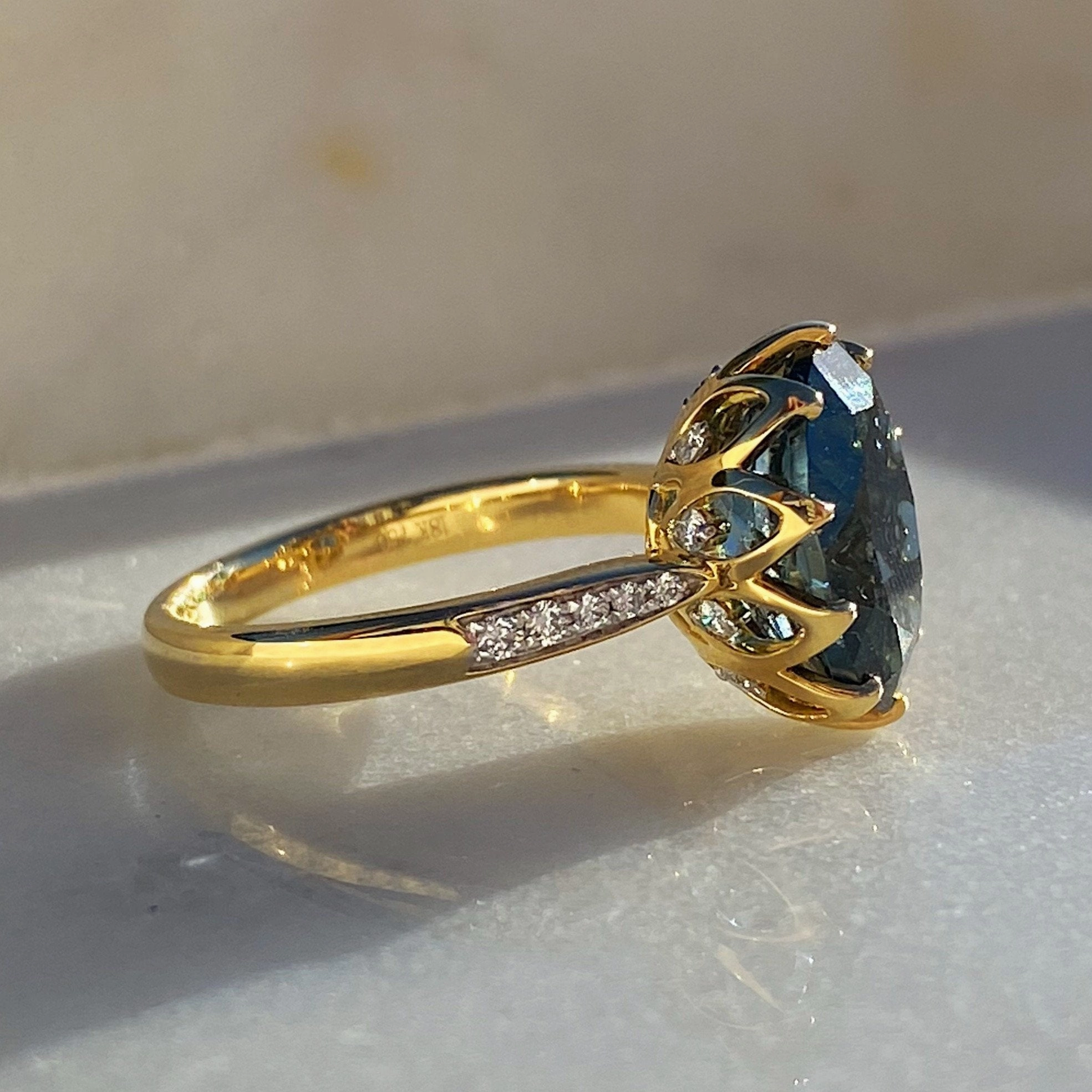 Athena London Blue Topaz Ring