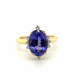 Aura Tanzanite Ring