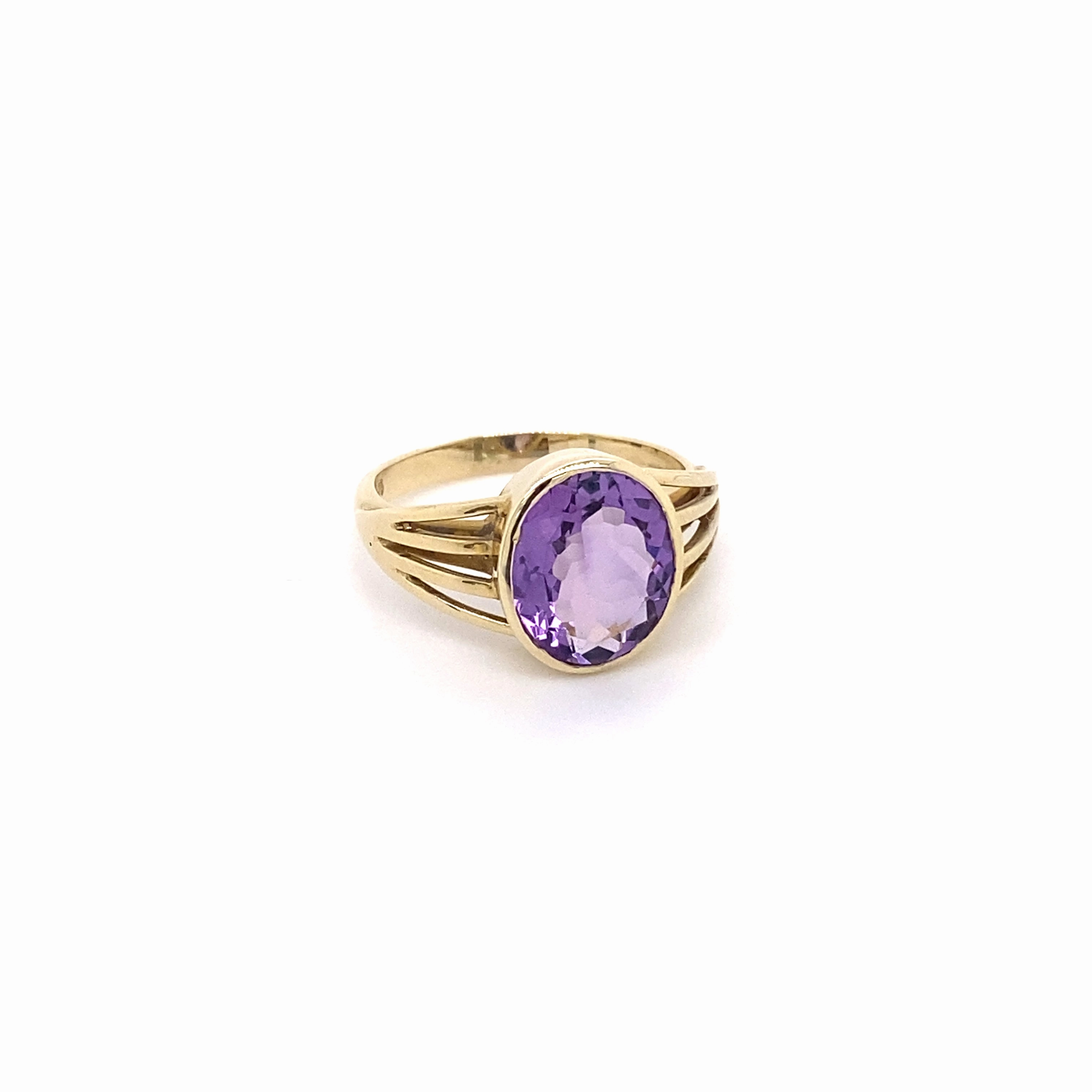 Ava Amethyst  Ring