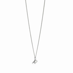 Baby Robin Pendant Sterling Silver