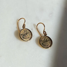 Bailey Coin Earrings
