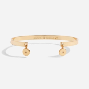 Bar Minstrel Gold 6cm X 4.8cm Bracelet 6128