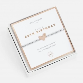 Beautifully Boxed A Little Happy 60th Birthday Bracelet 5081