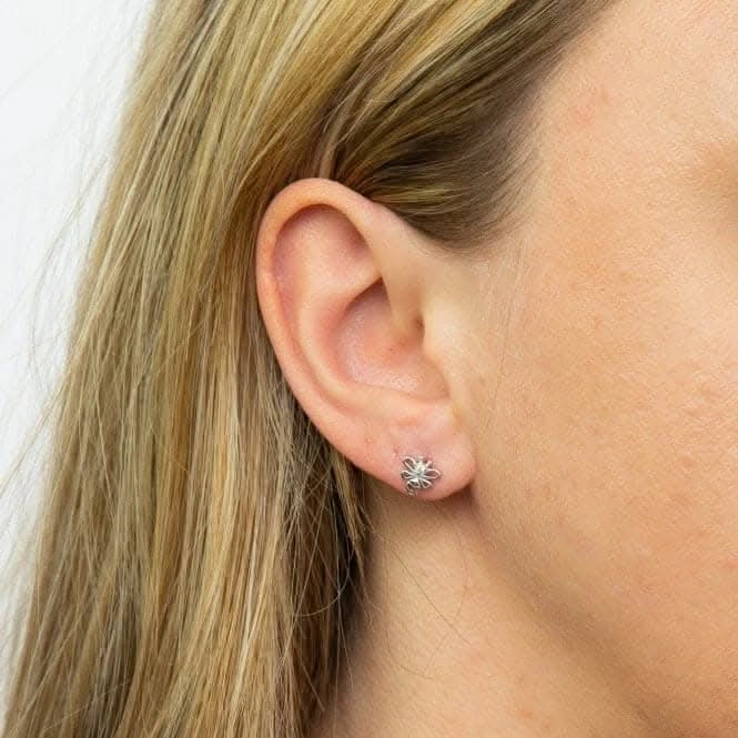 Bee Stud Zirconia Stud Earrings A2081C