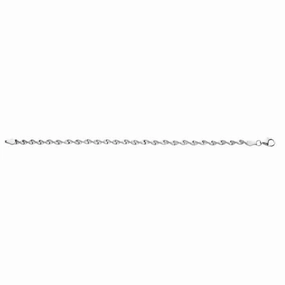 Beginnings Sterling Silver B3022 Twisted 19cm Bracelet