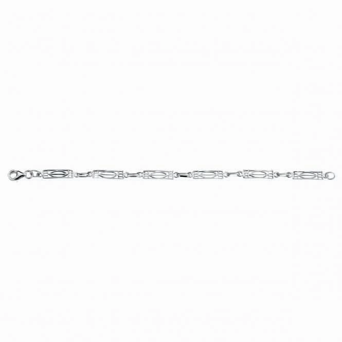 Beginnings Sterling Silver B598 Rm Pieces Bracelet