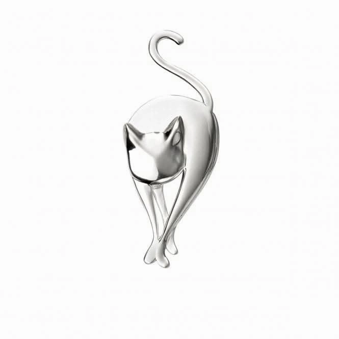 Beginnings Sterling Silver Cat Brooch brooch D351