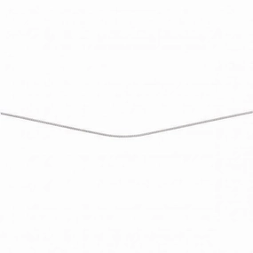 Beginnings Sterling Silver Curb Chain With Extender With Rhodium Plate Chain N3816
