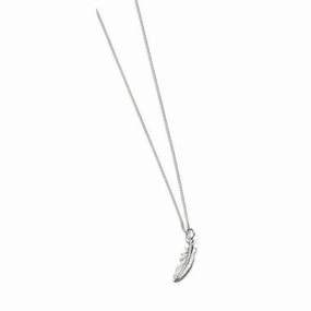 Beginnings Sterling Silver Feather Necklaces N3474