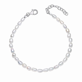 Beginnings Sterling Silver Freshwater Pearl Bracelet B5539W