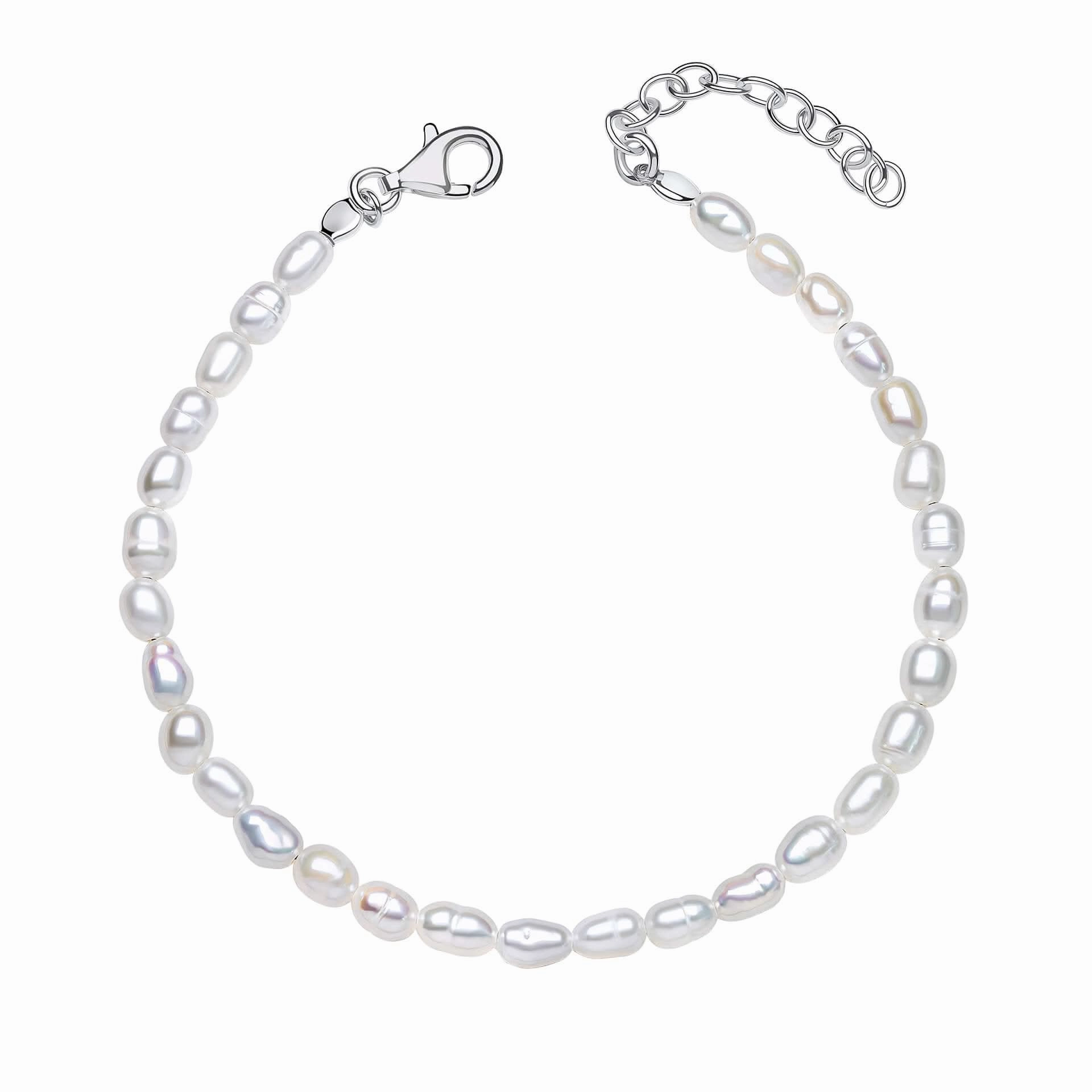 Beginnings Sterling Silver Freshwater Pearl Bracelet B5539W