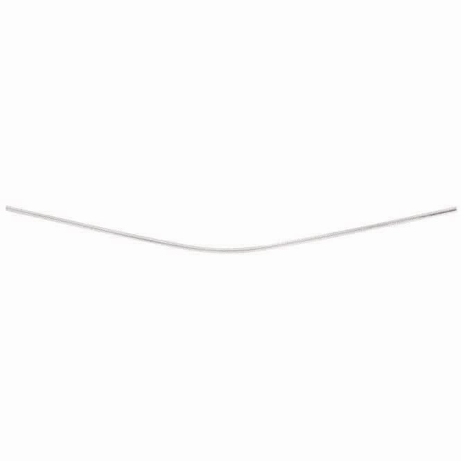 Beginnings Sterling Silver N244 060 Snake 46cm Chain