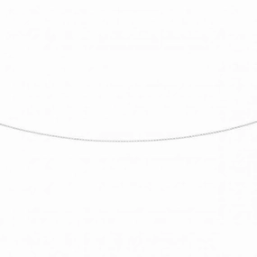 Beginnings Sterling Silver N3188 Round Belcher 41cm Chain
