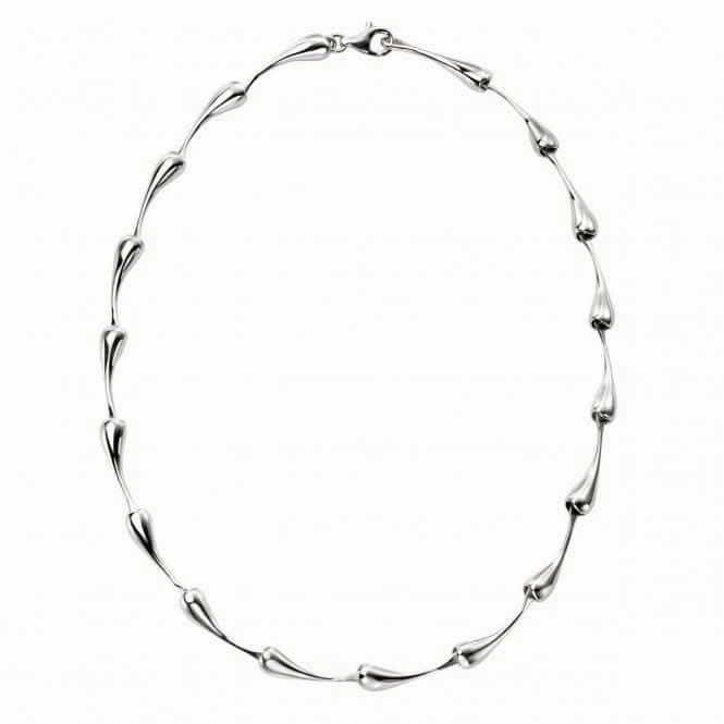 Beginnings Sterling Silver Organic Drop Necklaces N4325