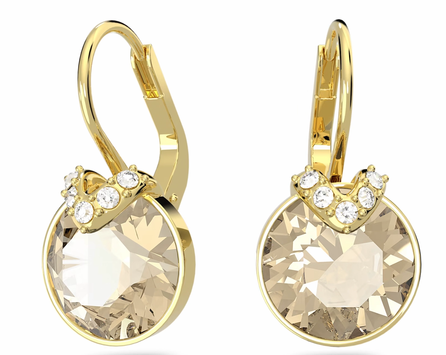 Bella Yellow V Necklace & Earring