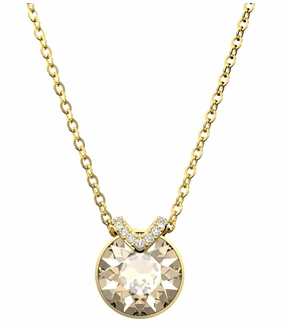 Bella Yellow V Necklace & Earring