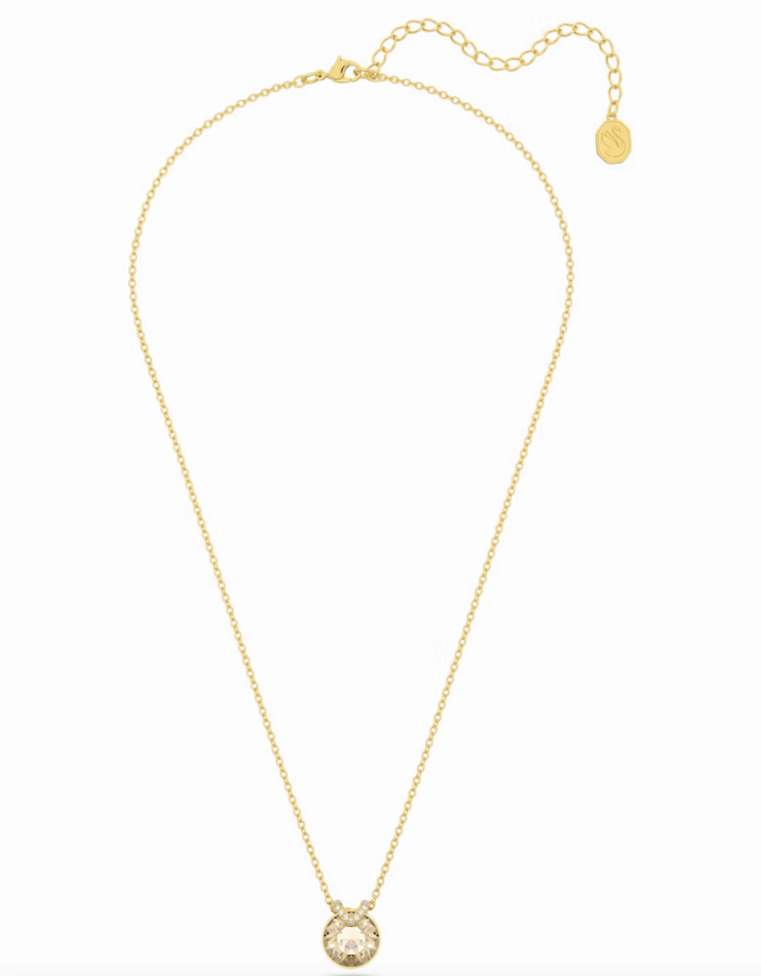 Bella Yellow V Necklace & Earring