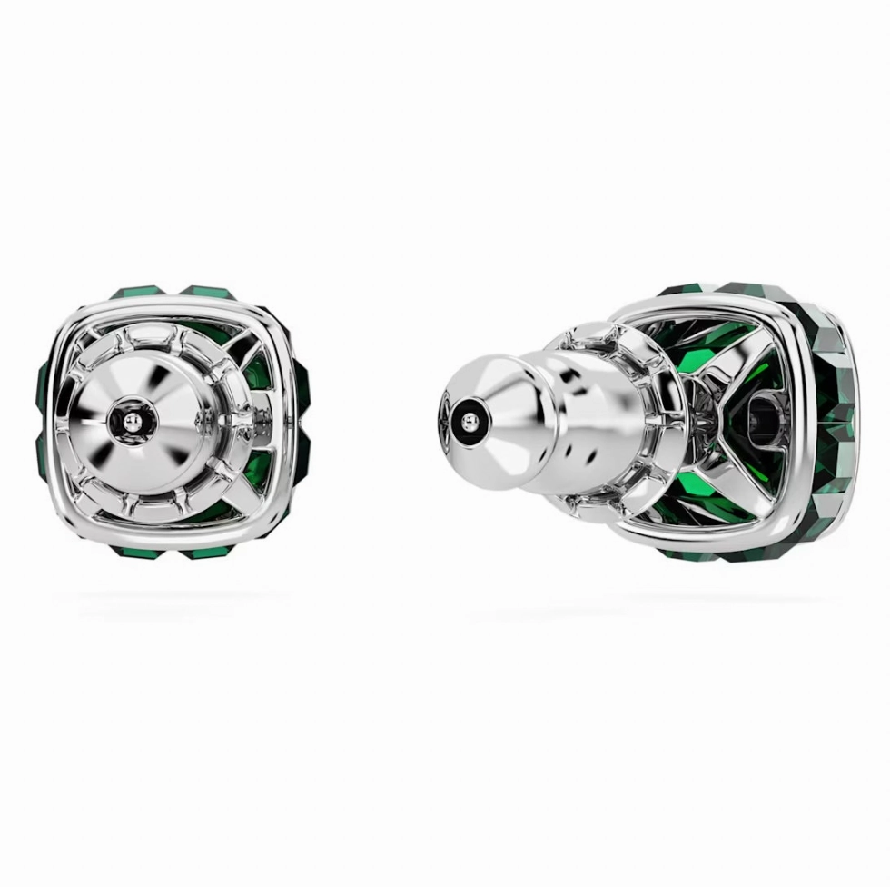 Birthstone May Green Square - Necklace & Earring