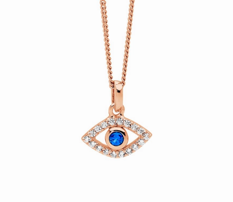 Blue Evil Eye Pendant - 3 colours
