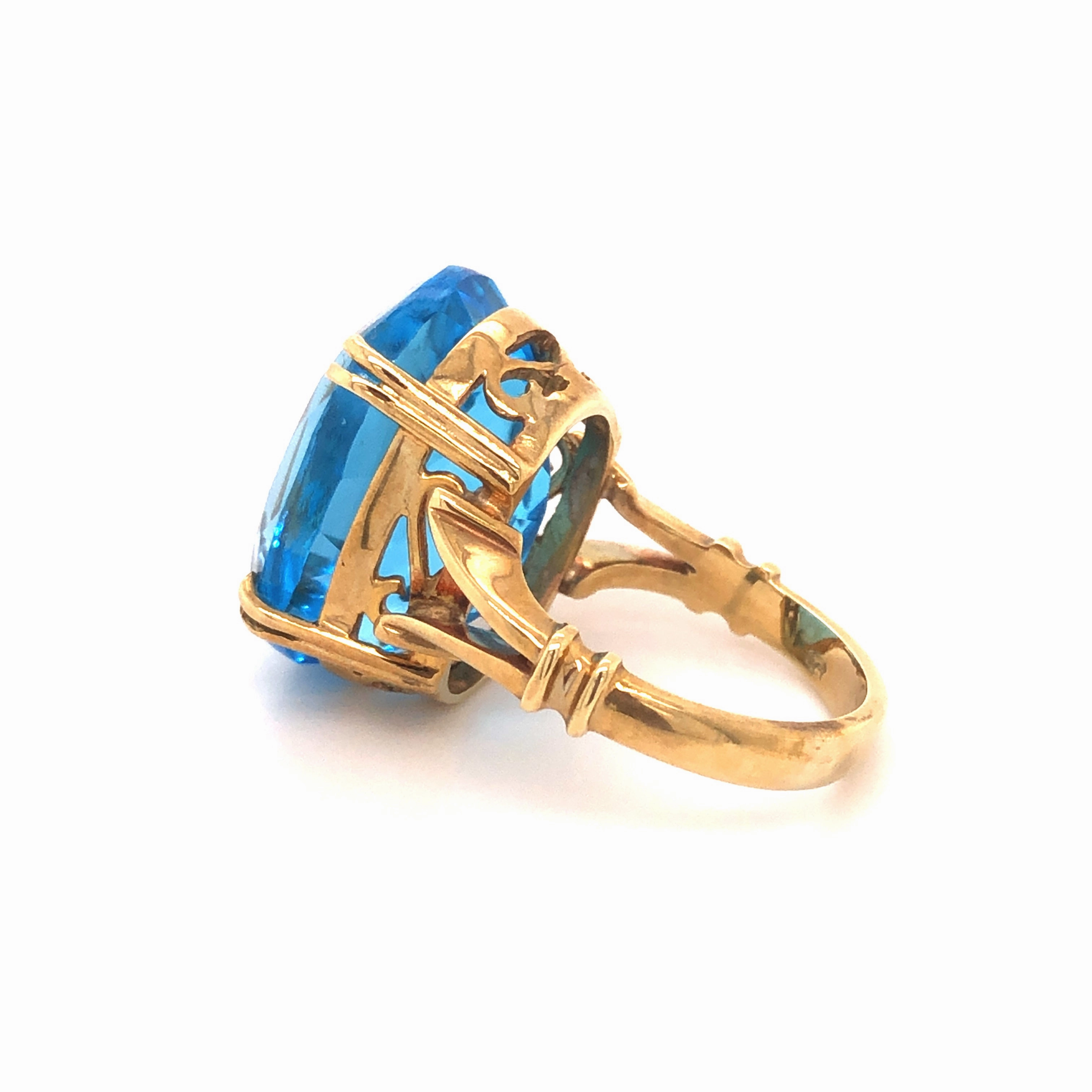 Blue Topaz Ring