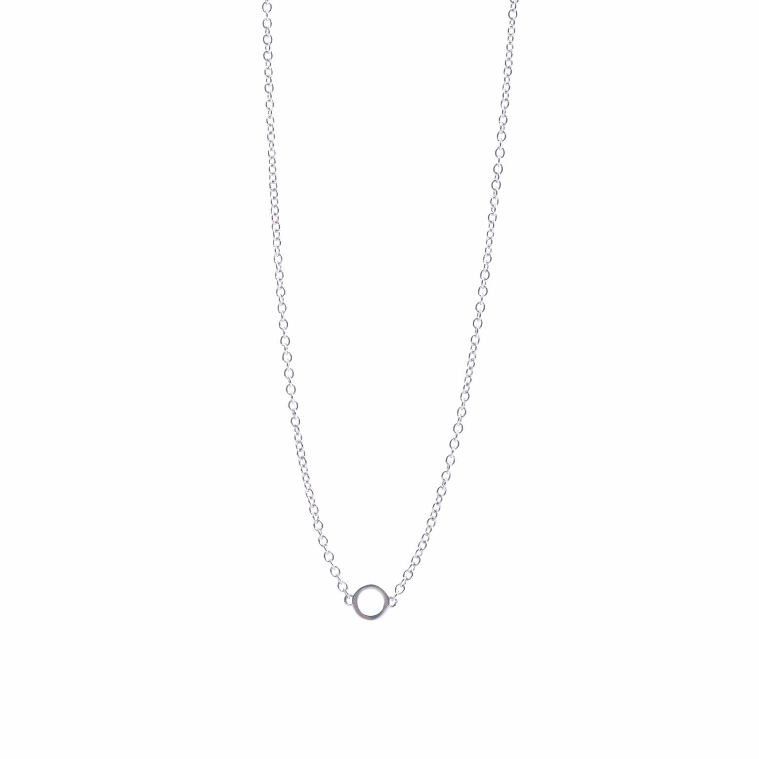 Boh Runga - Circle Pendant Silver