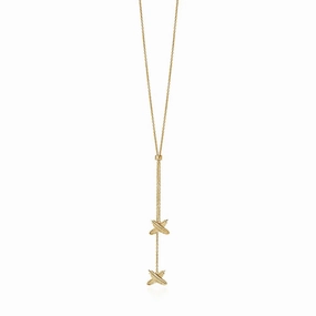 Boh Runga - Double Kisses Pendant Gold Plated