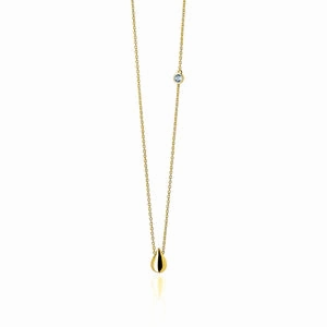 Boh Runga - Drop In The Ocean Pendant Gold Plated