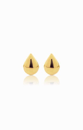 Boh Runga - Droplet Studs Gold Plated