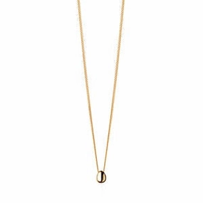 Boh Runga - Egglet Pendant Gold Plate