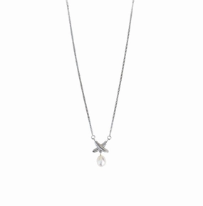 Boh Runga - Feather Kisses Pearl Pendant