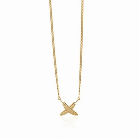 Boh Runga - Feather Kisses Pendant Gold Plated