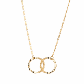 Boh Runga - Gold Plate Perfect Circle Harmony Pendant