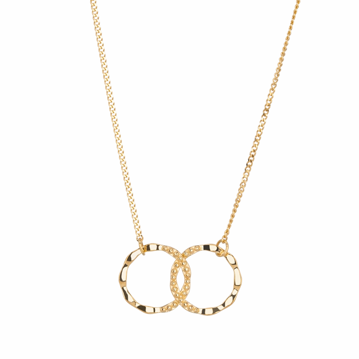 Boh Runga - Gold Plate Perfect Circle Harmony Pendant