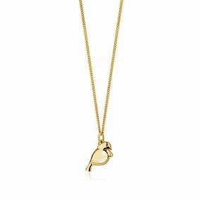 Boh Runga - Gold Plated Tui Pendant