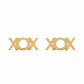 Boh Runga - Lil Hug and Kisses Studs Gold Plated