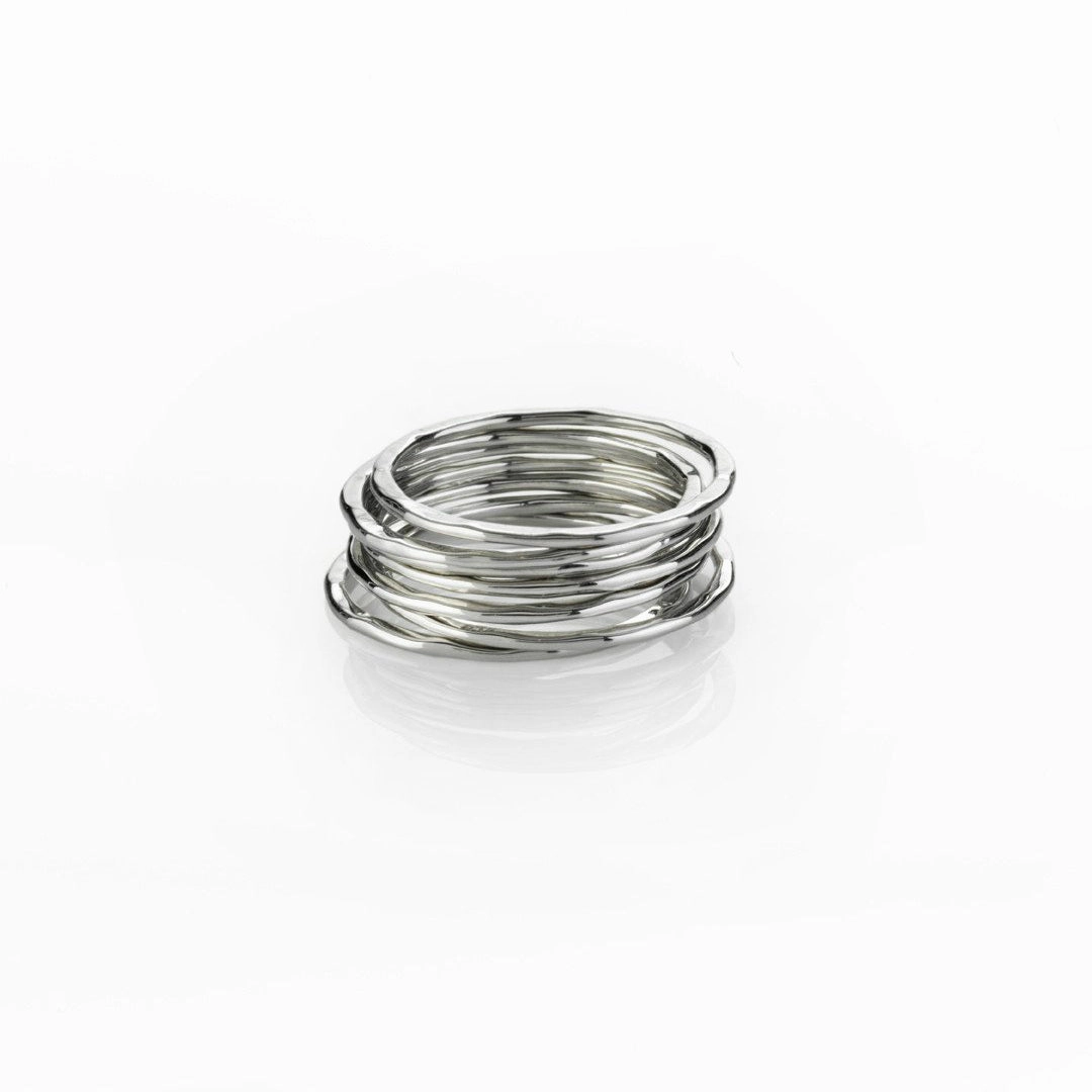 Boh Runga -  Lil Perfect Circle Stacker Rings