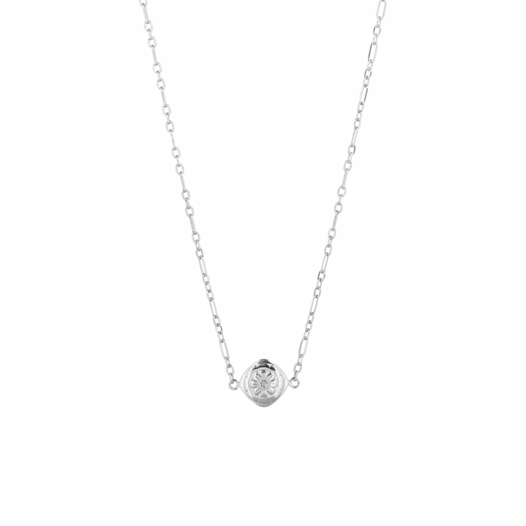 Boh Runga - Mini Marigold Necklace Sterling Silver