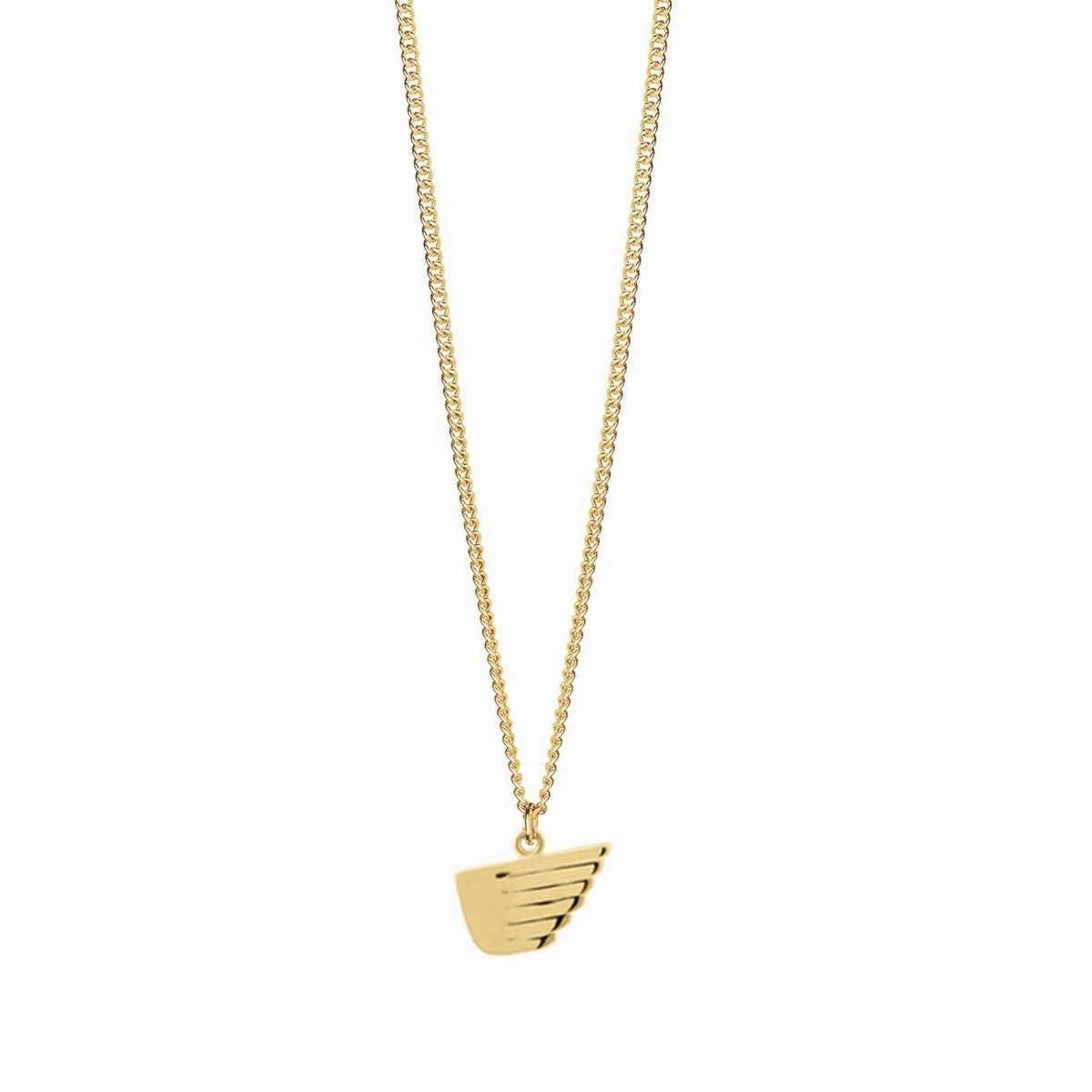 Boh Runga - Snowbird Wing Pendant Gold Plate