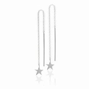 Boh Runga - Stargazer Thread Earrings Sterling Silver