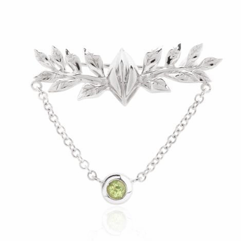 Boh Runga Down to Earth Wreath Collar Pin/Brooch