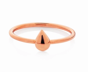 Boh Runga Droplet Ring - 9ct Rose Gold