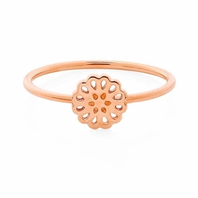 Boh Runga Lotus Ring - 9ct Rose Gold