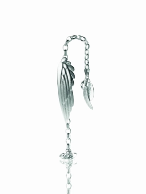 Boh Runga Messenger Stories Bracelet - Karearea Wing