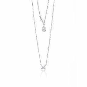 Boh Runga Mini Messenger Pendant - Feather Kisses