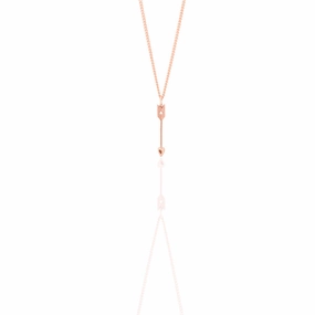 Boh Runga Petite Arrow Pendant - 9ct Rose Gold (Limited Edition)