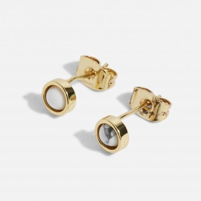 Bohemia Howlite Stud Earrings 5133